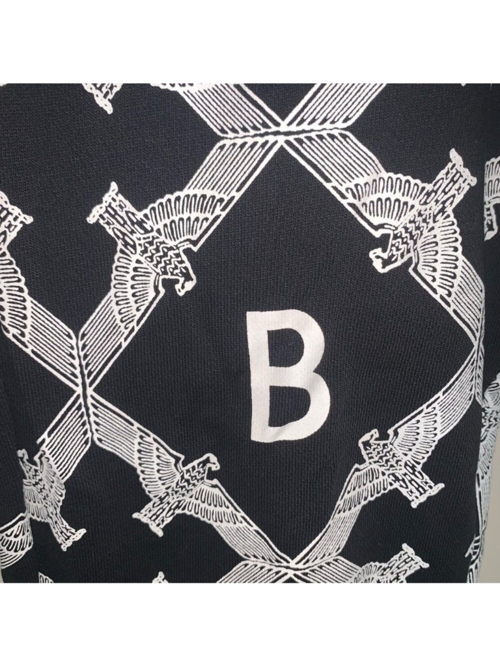 Boy London Rare Monogram Black White Sweat Pants Joggers M - Picture 11 of 15